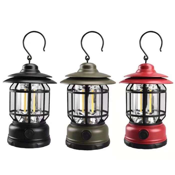 Retro Portable Camping Lamp - Image 2