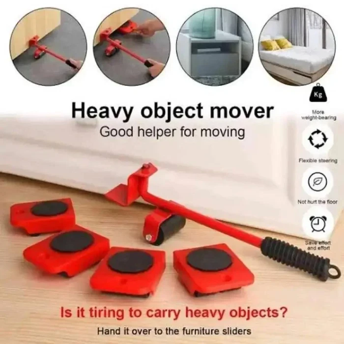Furniture Easy Moving Tool Set, Heavy Furniture Moving & Lifting System - Image 4